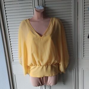 Bright Yellow Top